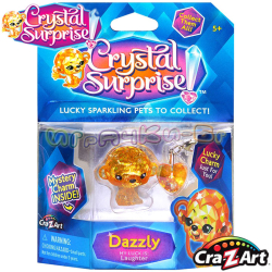 Cra-Z-Art Кристален любимец CRYSTAL SURPRISE 1 бр. с талисманче Dazzly